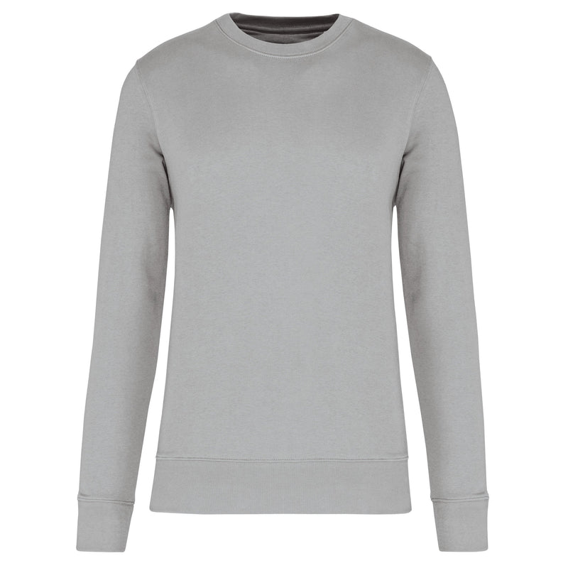 Positive - Eco-responsible sweatshirt, round neck, unisex personalized embroidered